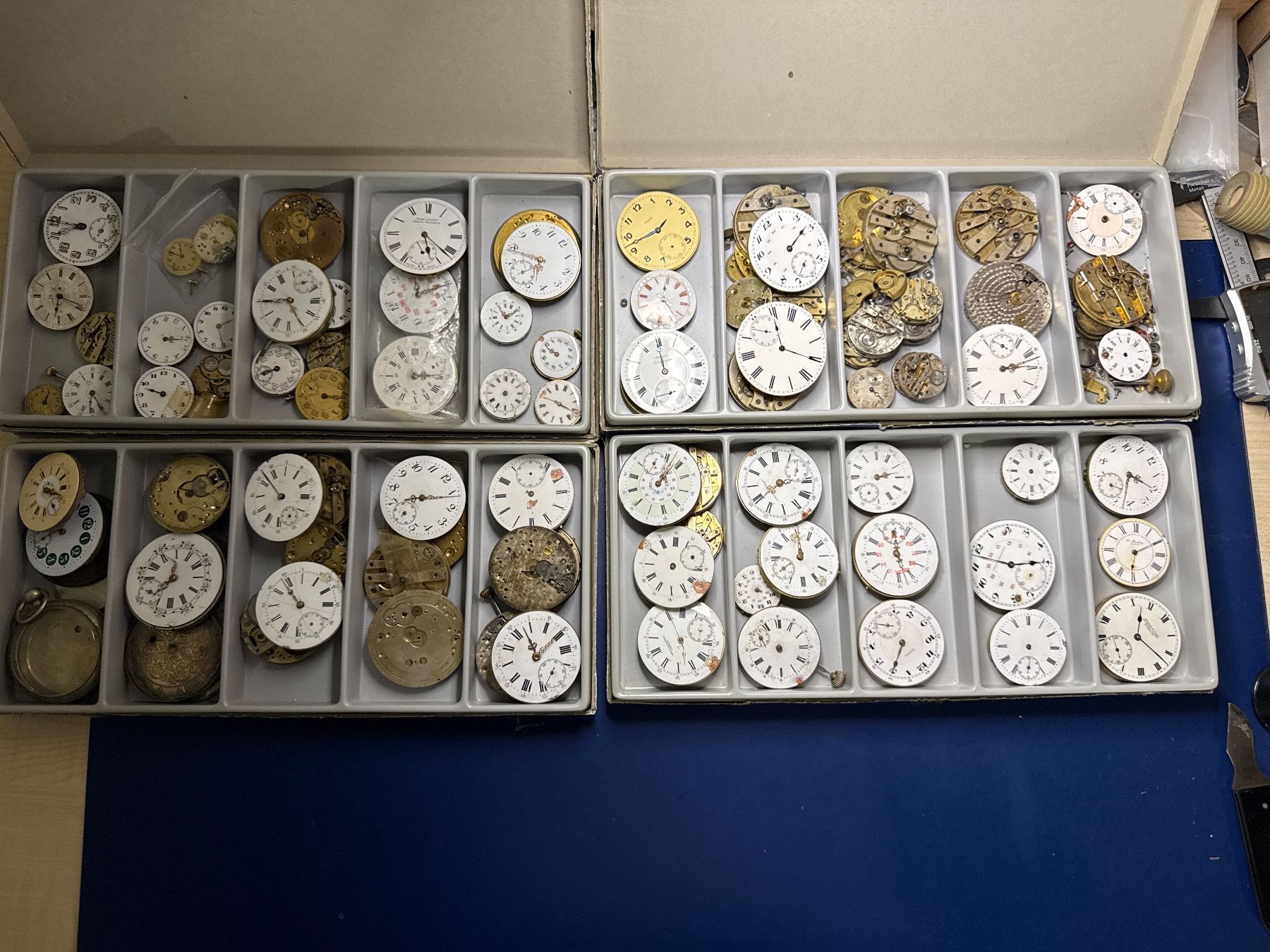 Orologi: Taschenuhr Ersatzteile – Difettoso da Pfeffingen venduto da Allhandelklgwatches