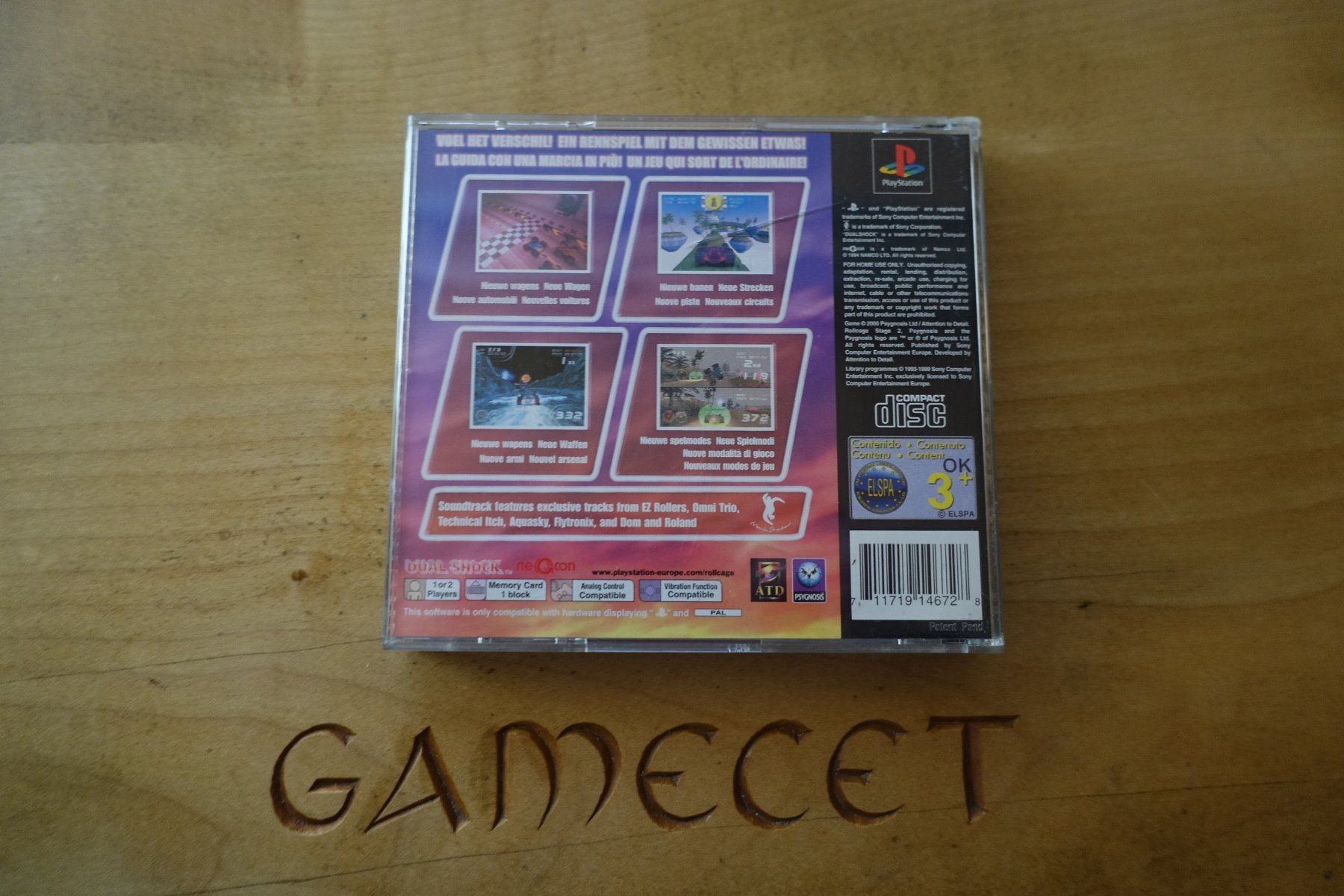Sony Giochi: Rollcage Stage II – Usato da Steinach venduto da Gamecet 2