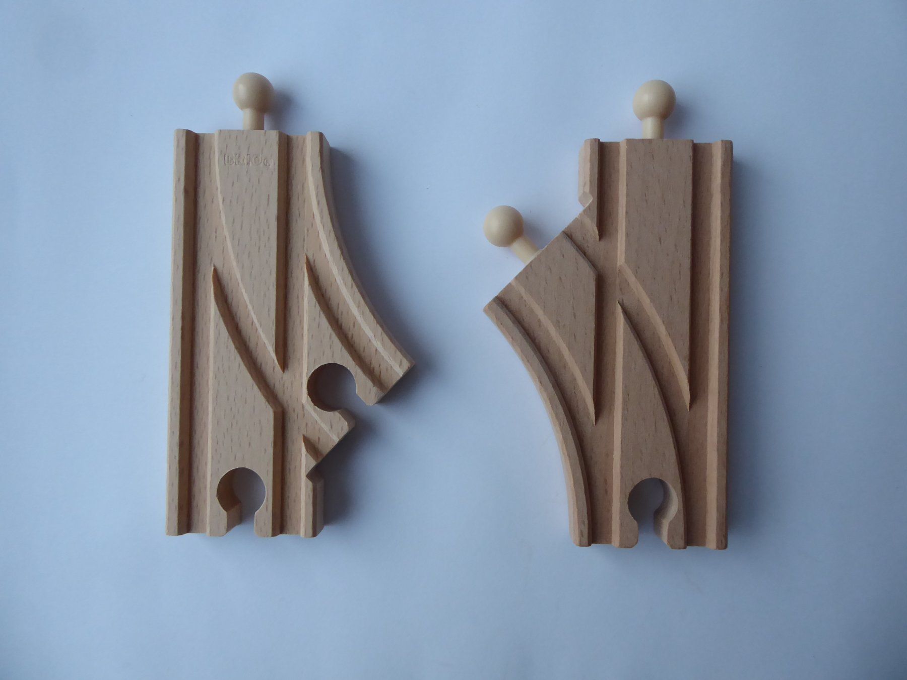 Brio Giocattoli: Aktion Weiche, Brio Bahn Weichenpaar, 109mm, neu – Nuovo (secondo la descrizione) da Turbenthal venduto da TopToys 2