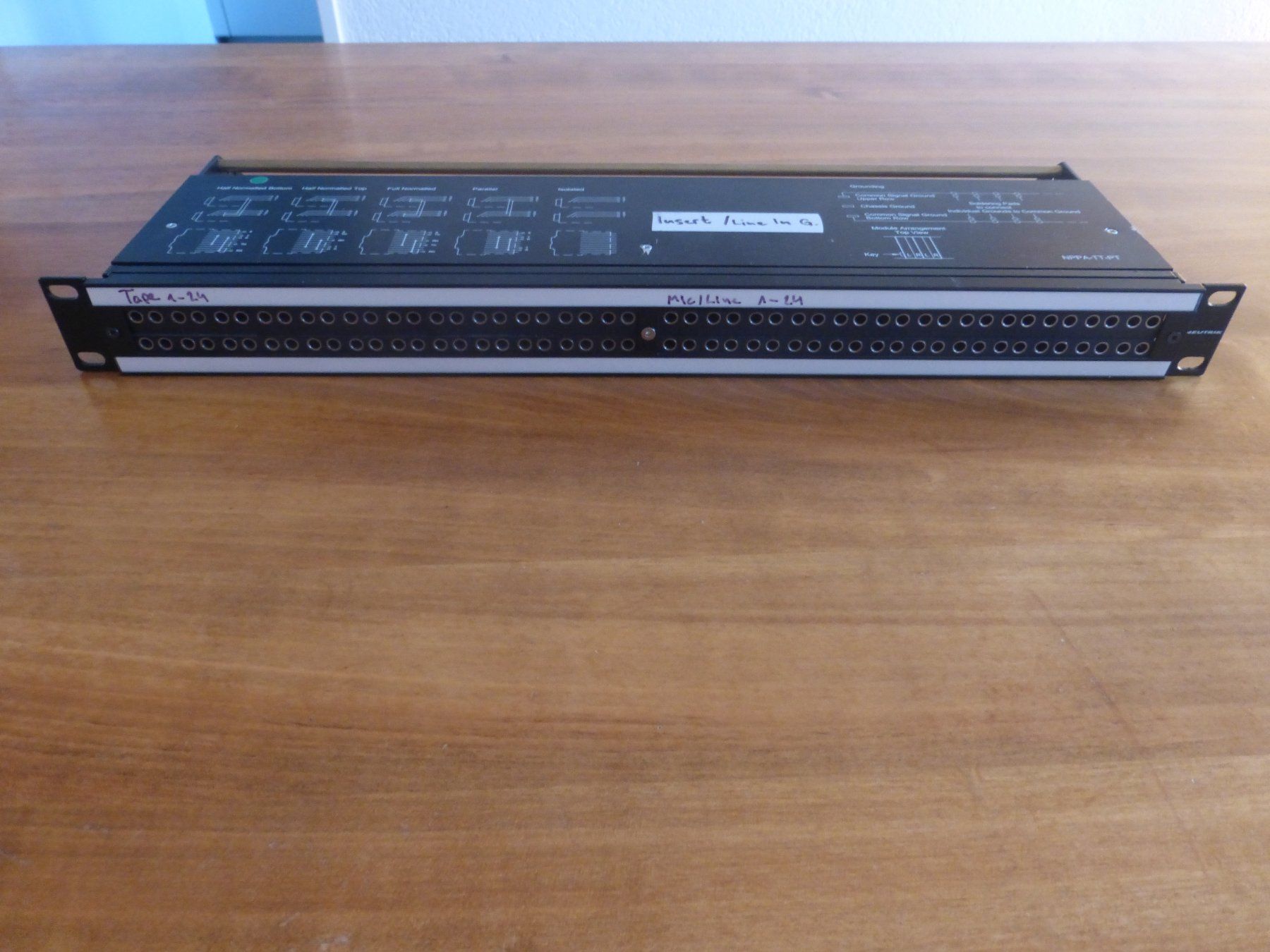 Neutrik Cavi: Neutrik NPPA TT PT Patchbay Nr.3 – Usato da Zumikon venduto da psisound