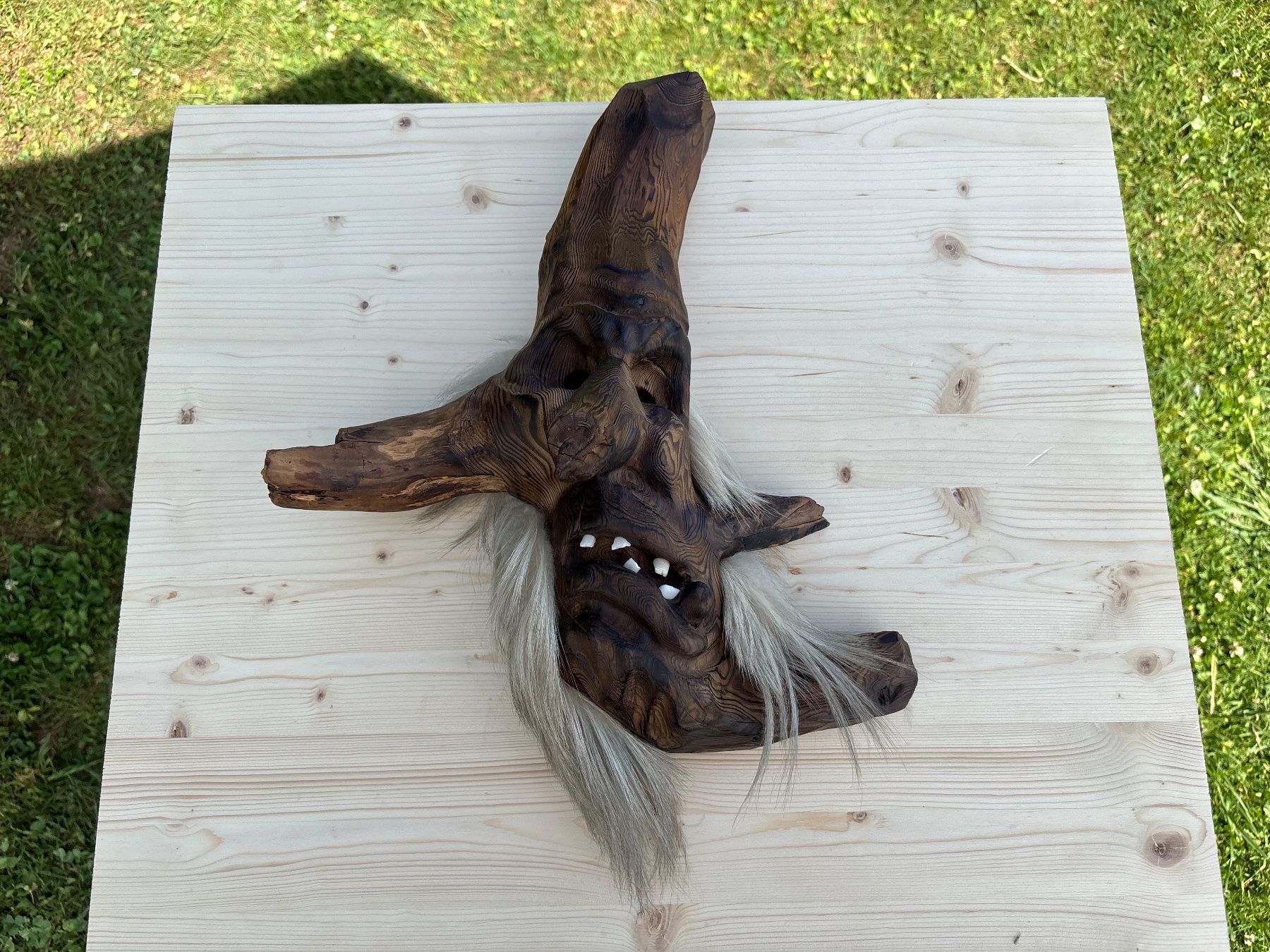 Altro in Antiquarato & Arte: schöne alte Walliser Holzmaske – Usato da Feldbach venduto da Olive1