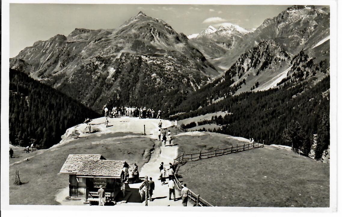 Cartoline postali: Aussichtspunkt - Maloja Kulm – Usato da Hochdorf venduto da Ziegel-16