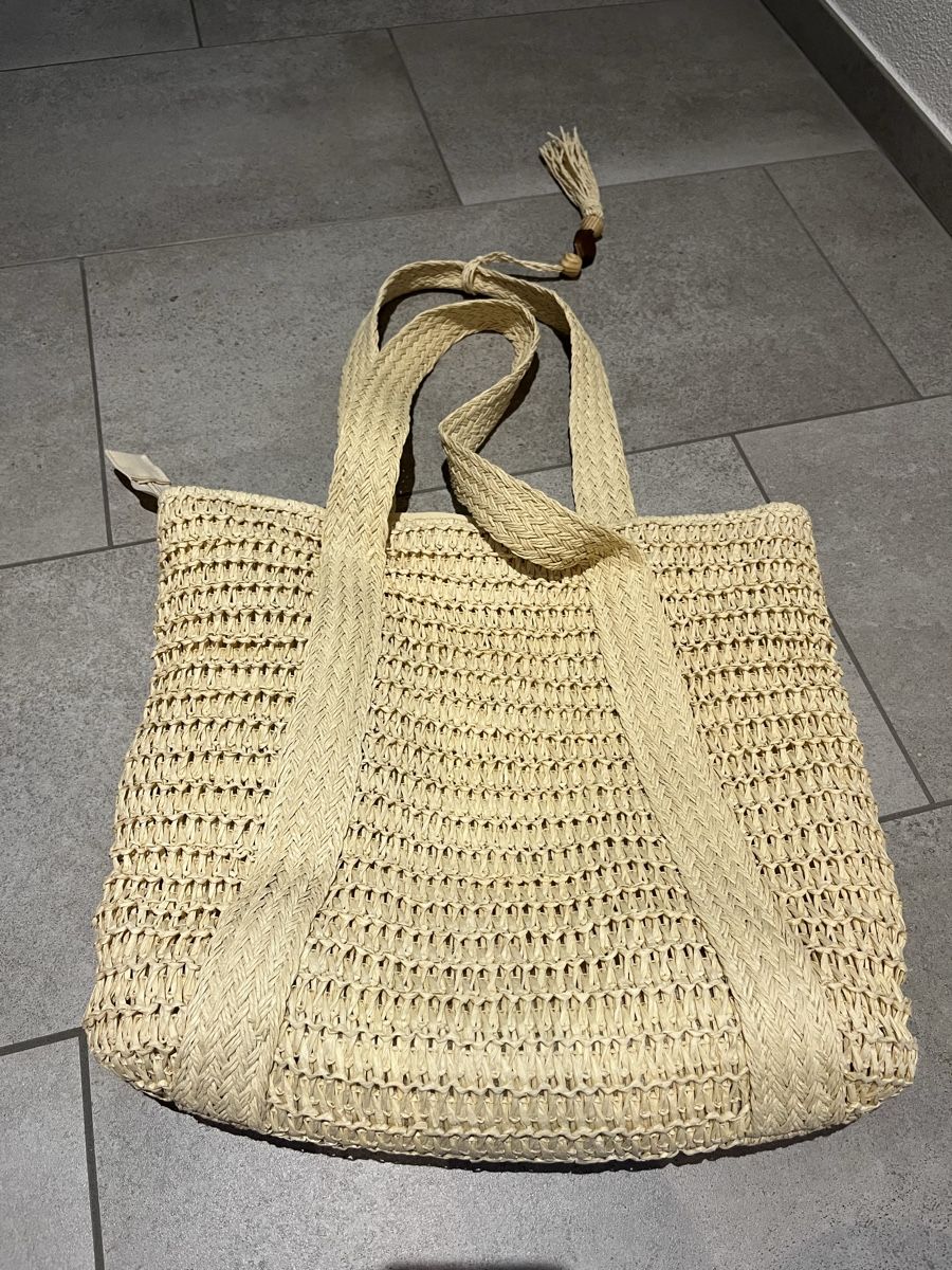 Borse: Geflochtene Strandtasche, neu – Nuovo (secondo la descrizione) da Eschenbach SG venduto da lena.0112