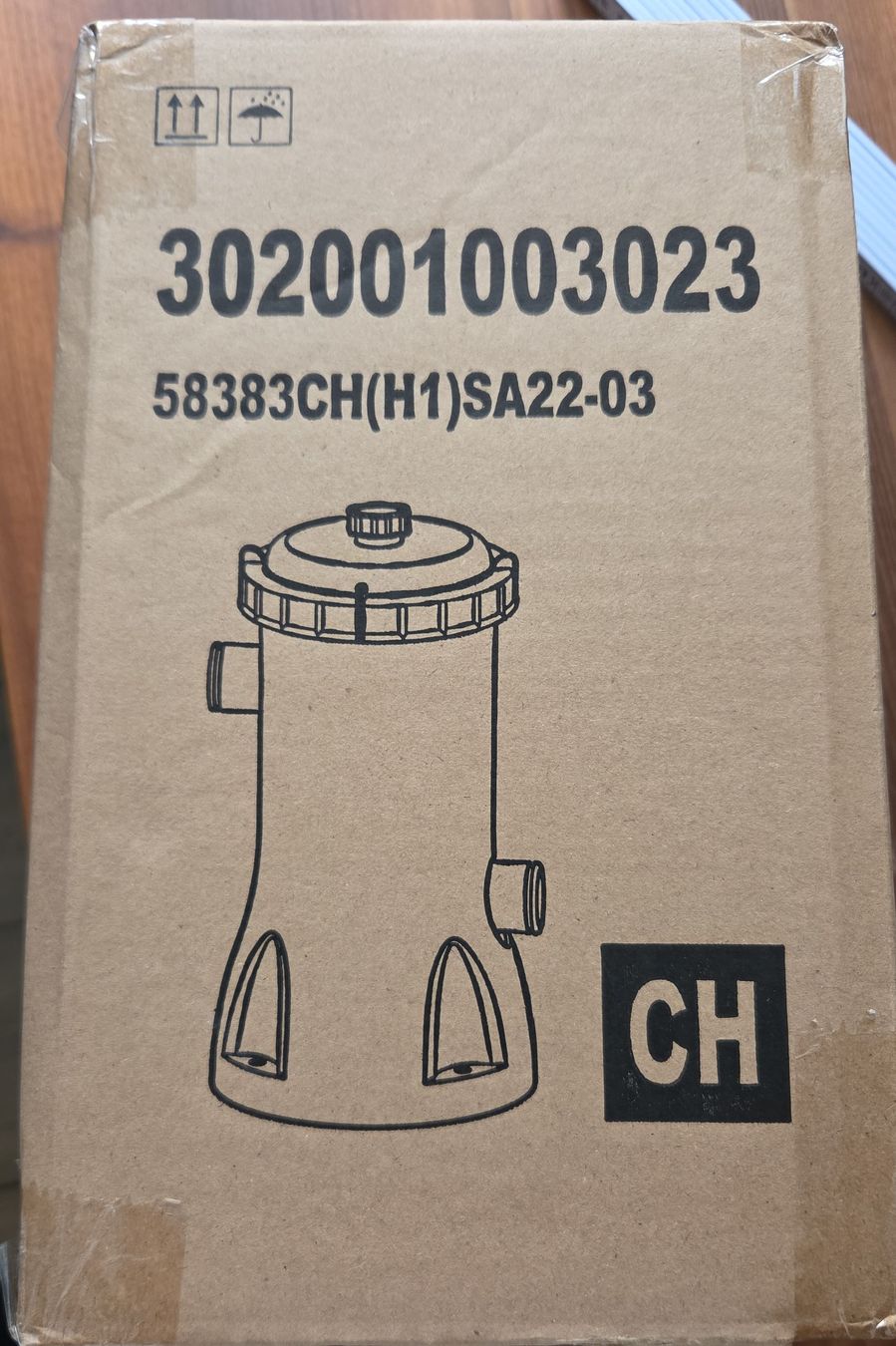Bestway Accessori per Piscine: Filtergehaeuse 302001003023 neu – Nuovo e nell'imballaggio originale da Schönenbuch venduto da garampolos