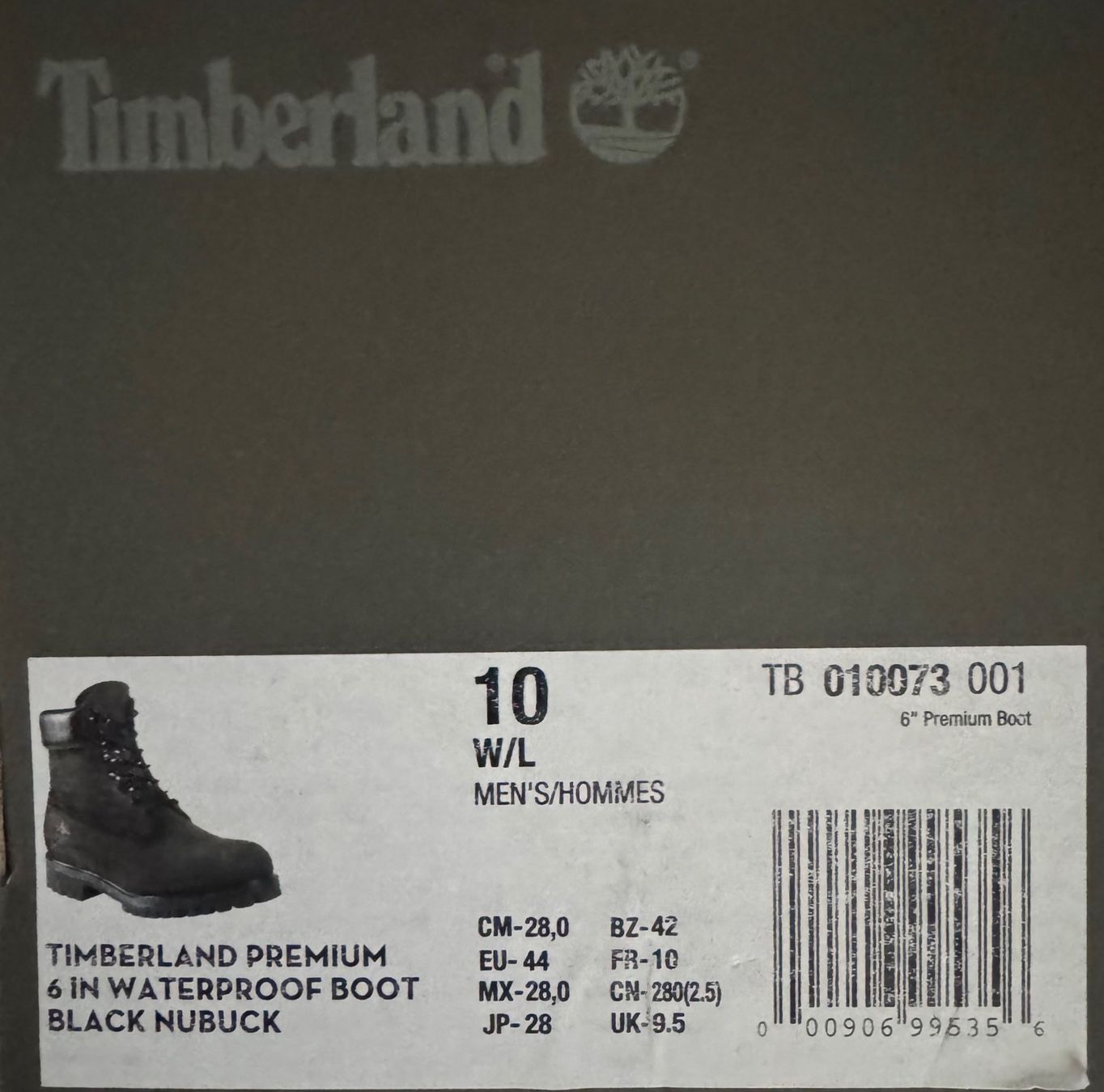 Timberland Herrenschuhe: Timberland 6" Premium Black Boots – Neu und originalverpackt aus Hochdorf von Frogi456 8