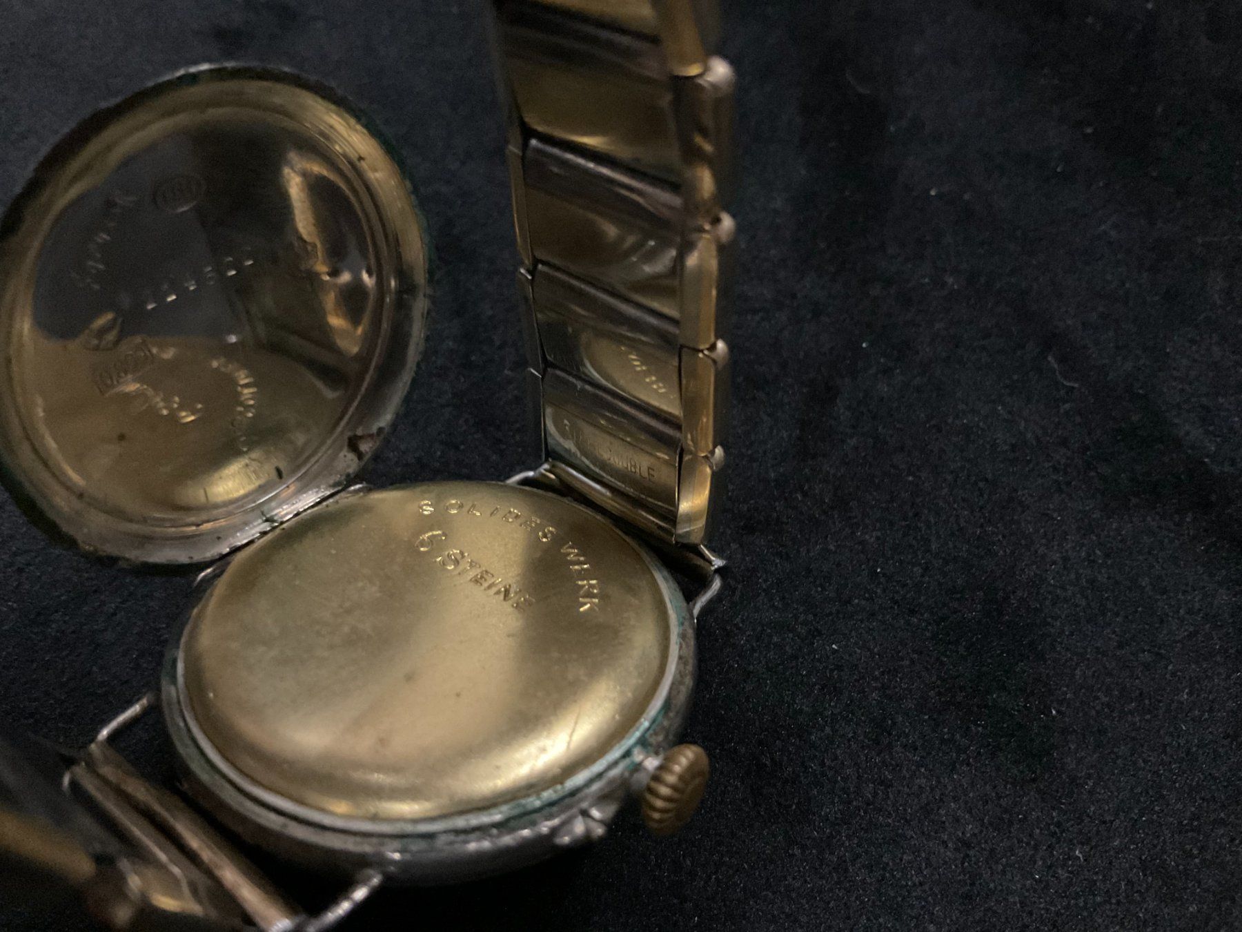 Orologi: Vintage Silber Uhr – Usato da Bettwiesen venduto da wicking27 2