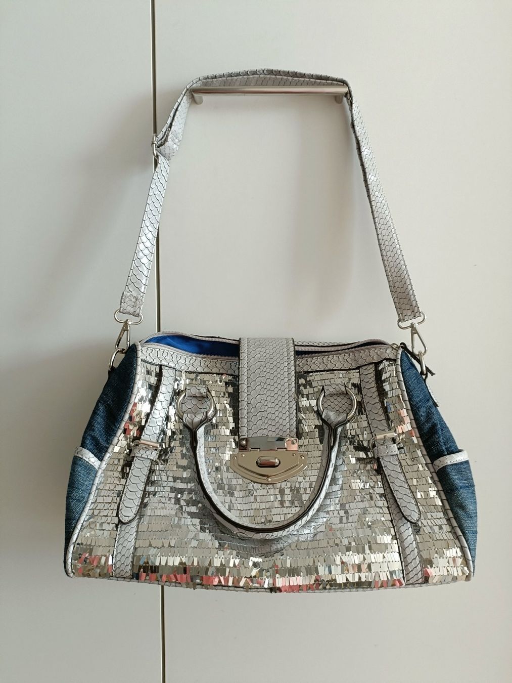 Borse da donna: Handtasche mit Pailletten – Nuovo (secondo la descrizione) da Rickenbach b. Wil venduto da VeryLovelyThings 7