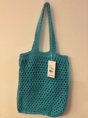 Sommer Häkel-Shopper Türkis | Beach Bag | Migros | Neu