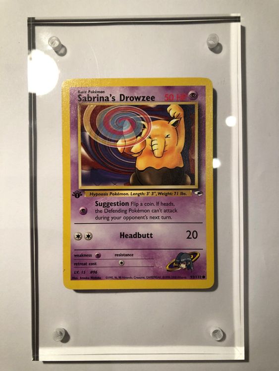 Sabrina's Drowzee 1ed, Gym Heoes NM | Kaufen auf Ricardo