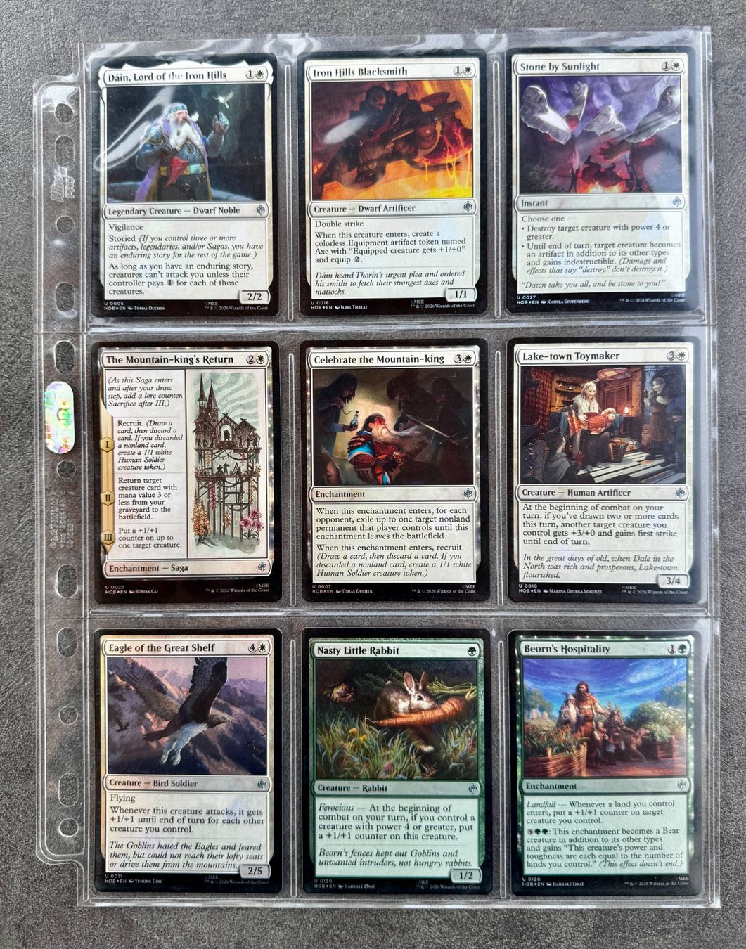 Magic The Gathering Carte collezionabili: The Hobbit Foil Uncommons 48stk. – Nuovo (secondo la descrizione) da Rechthalten venduto da hosme_be