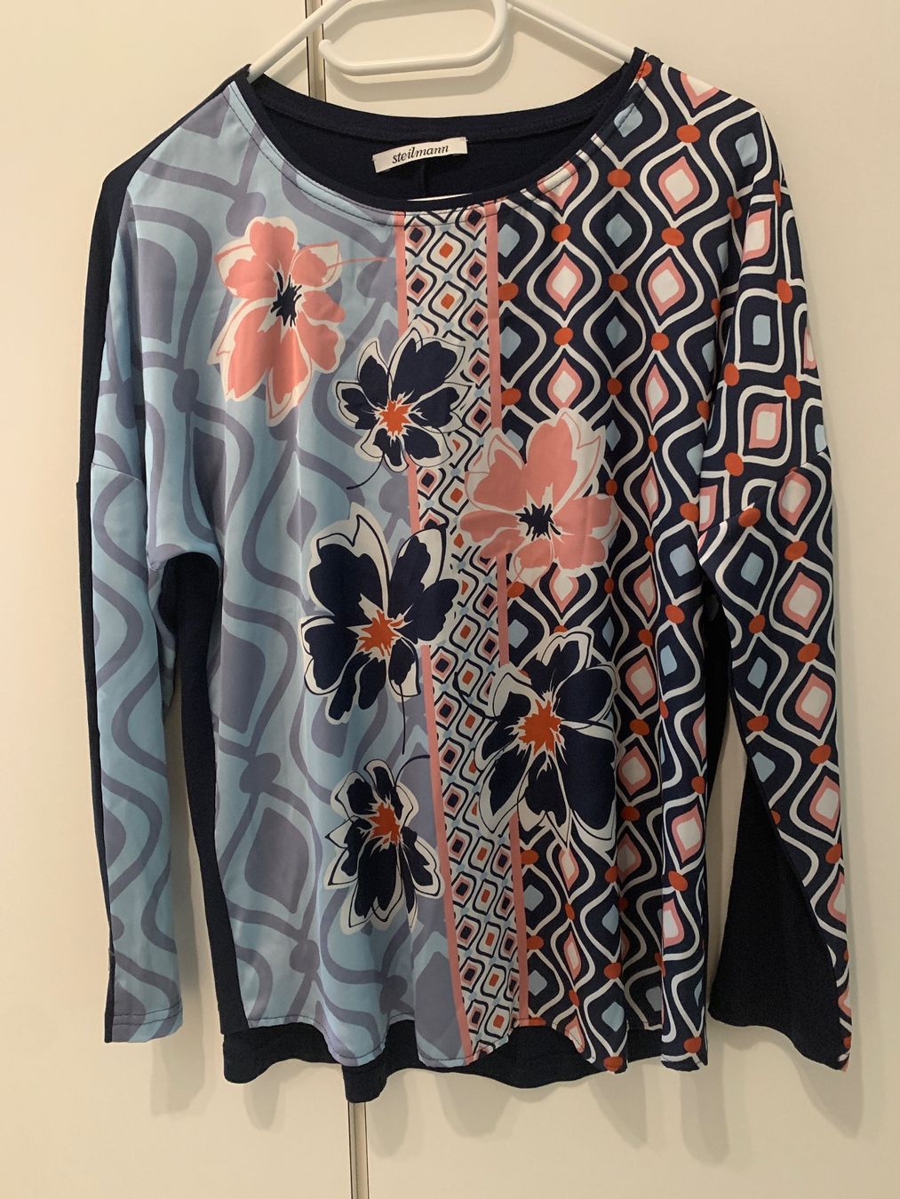 Camicette: Neue Bluse von Steilmann – Nuovo e nell'imballaggio originale da Lausen venduto da tiguan07