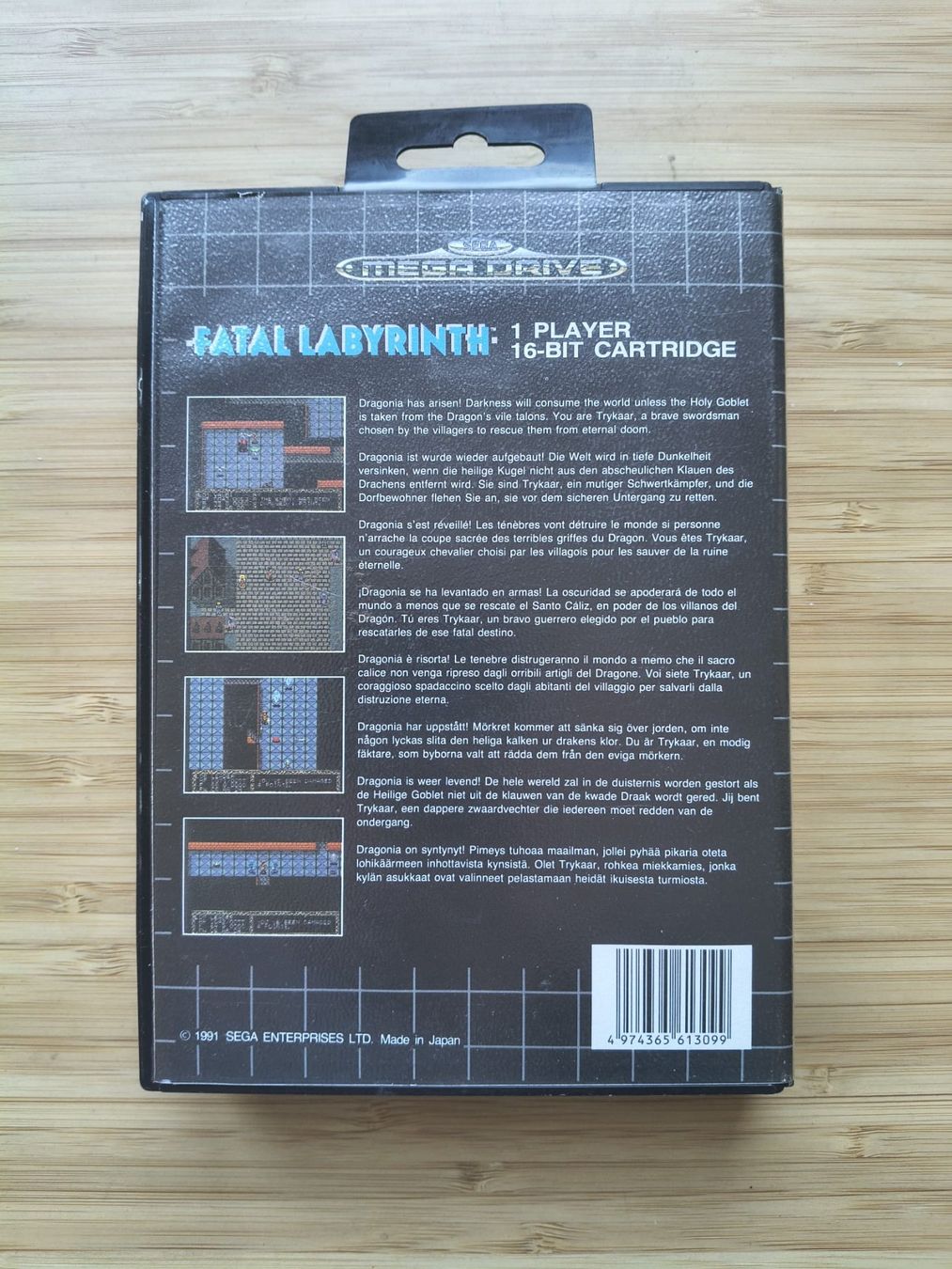 Spiele: Fatal Labyrinth (Mega Drive) – Gebraucht aus Riedholz von ste_96cd 1