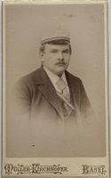 CDV E. Siebeck, Basel, 1896  - Studenten Zofingia