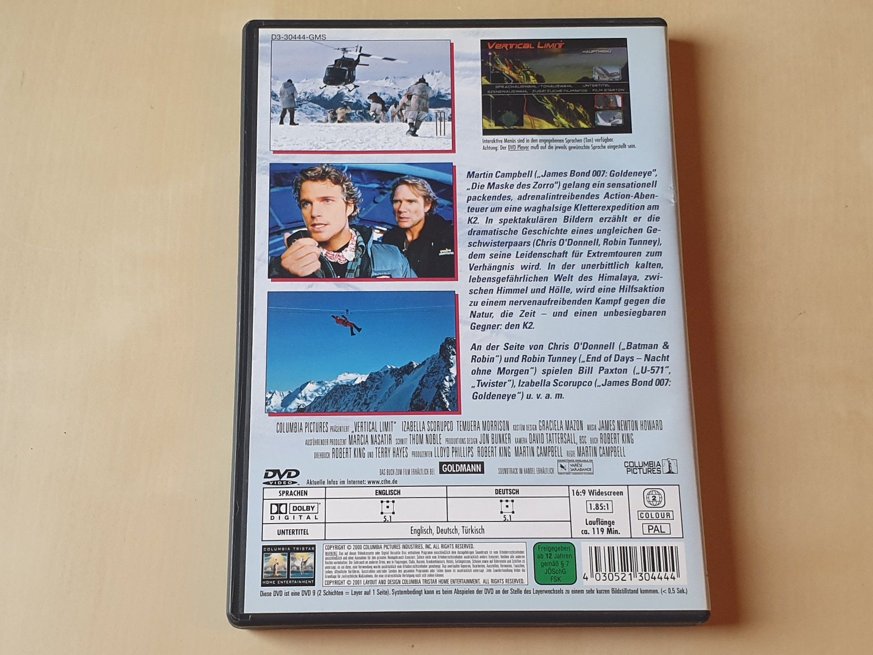 Tous les DVDs: Vertical Limit – D'occasion à Stansstad par collectorsshop 1