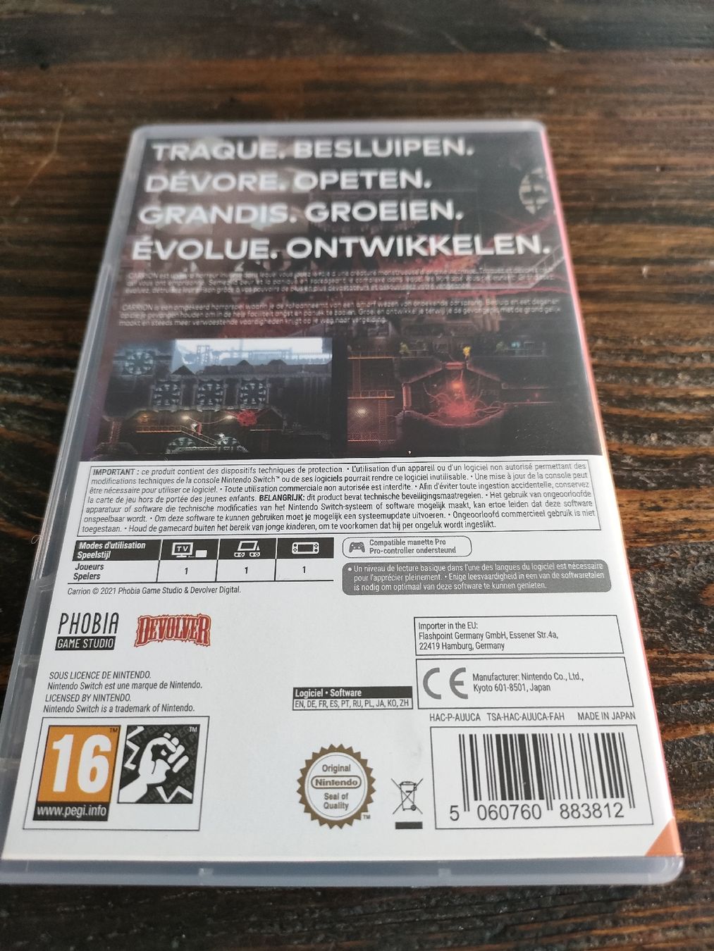 Nintendo Jeux: Carrion sur Switch/ Parfait état  – D'occasion à La Chaux-de-Fonds par nwa_w9zt 1