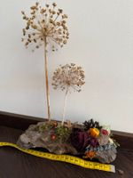 Mini-Waldszene auf Holz – Wichtel & Naturdeko Unikat