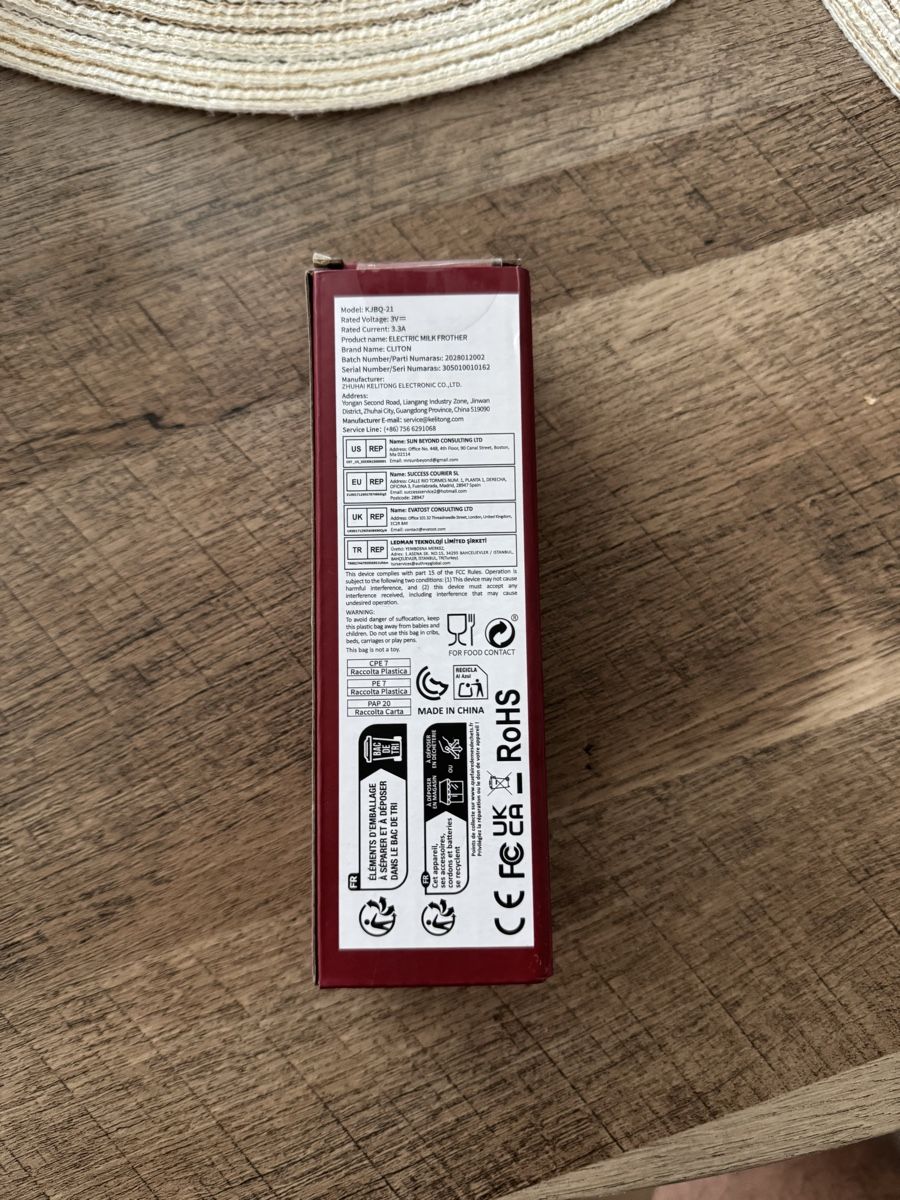 Küchengeräte: Elektronischer Milch Schäumer - Neu und originalverpackt – Neu und originalverpackt aus Uzwil von met_2cth 2