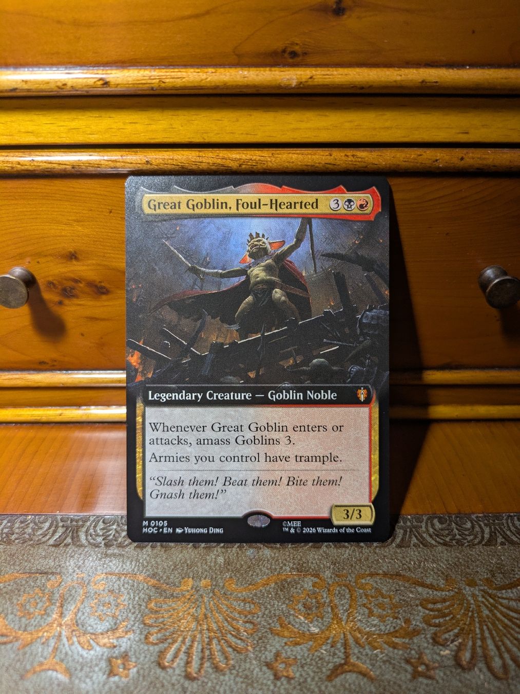 MTG Hobbit - Great Goblin, Foul-Hearted (Neu (gemäss Beschreibung)) in ...