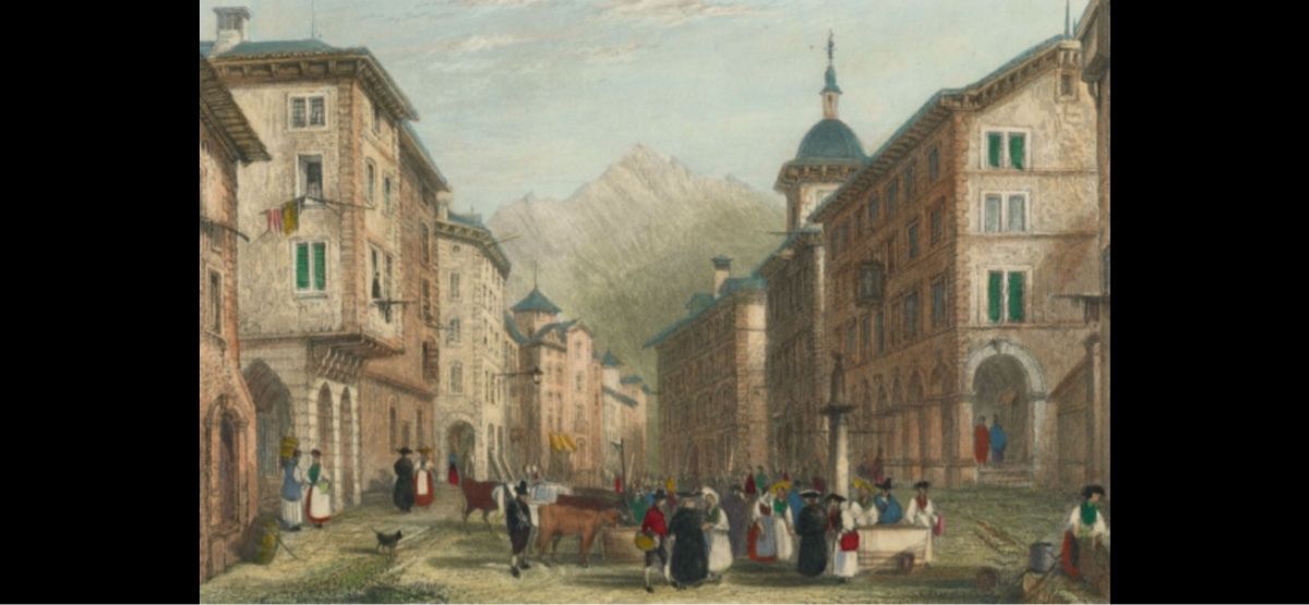 Dipinti: Sion/ Sitten um 1750- 1800 – Usato da Wolfhalden venduto da SecondAntique 4