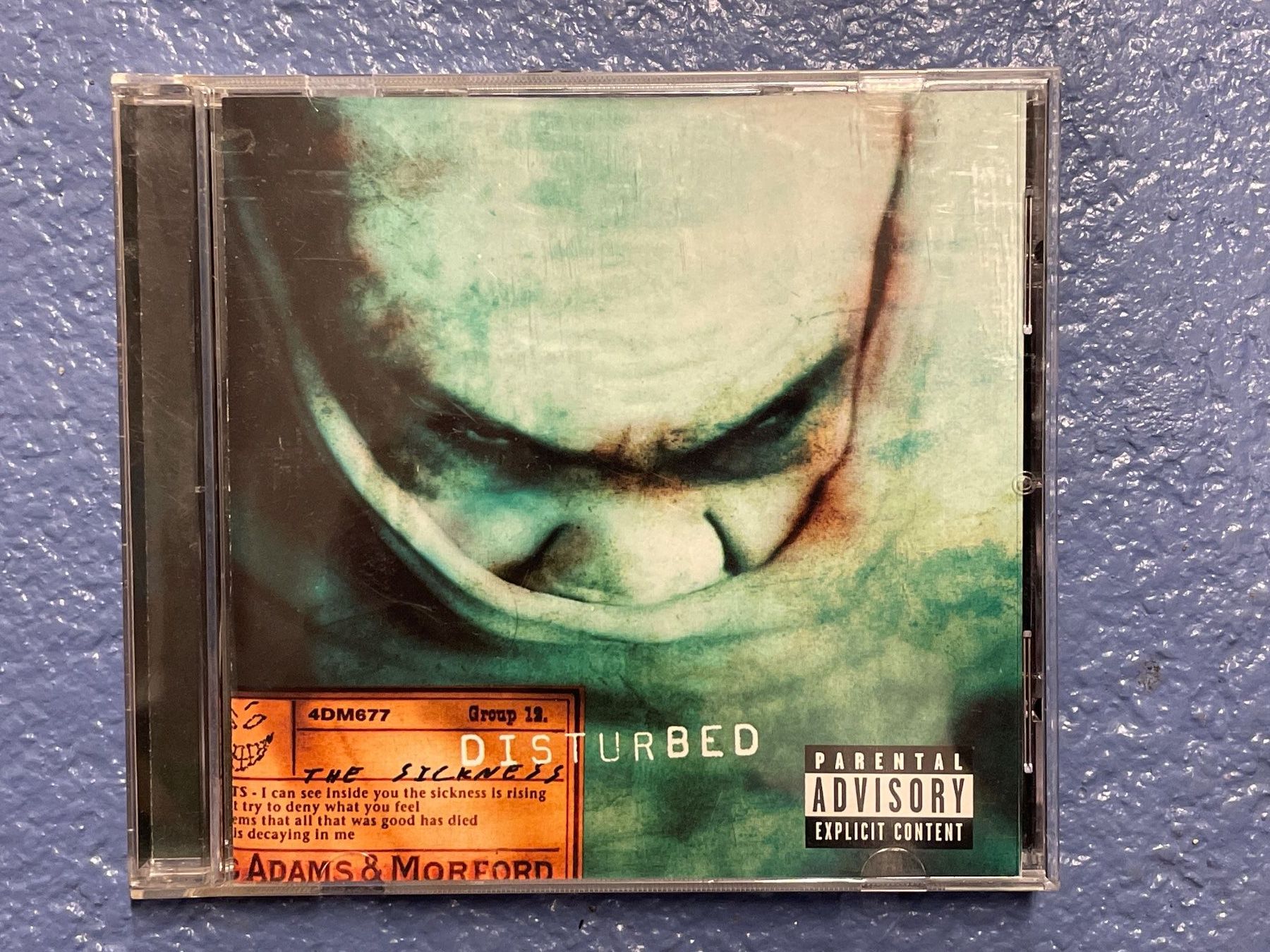 CDs: [CD] DISTURBED - The Sickness (2000) – D'occasion à Frasnacht par DiskSelection