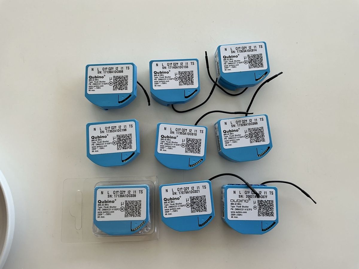 Componenti elettronici: Qubino ZMNHCD Flush Shutter 9 Stück – Usato da Obergerlafingen venduto da CDMul