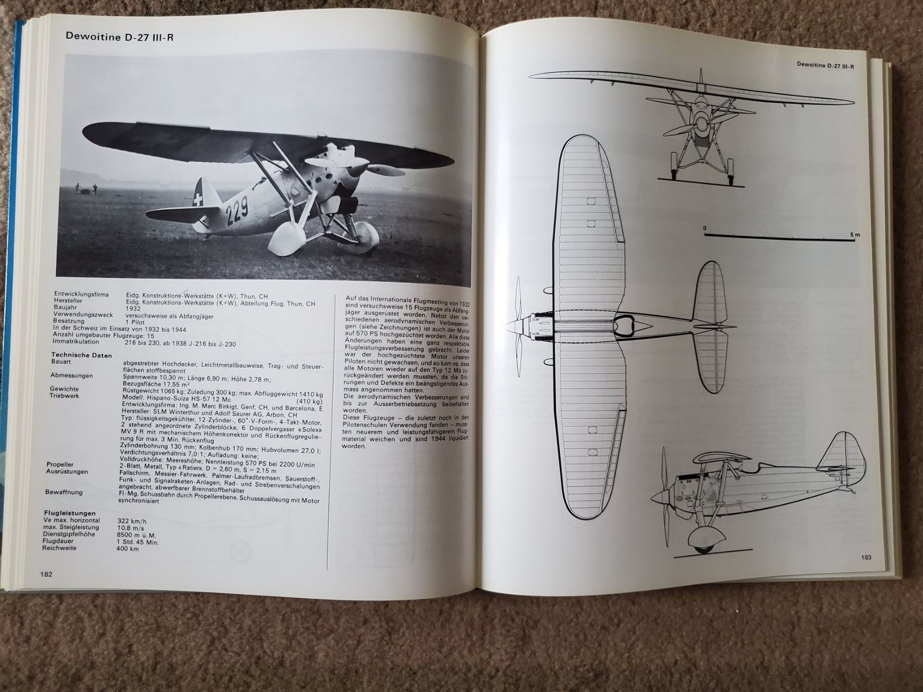 Libri: Die Flugzeuge der Schweizerischen Fliegertruppe seit 1914 – Usato da Opfikon venduto da Steins_Siedlung 3