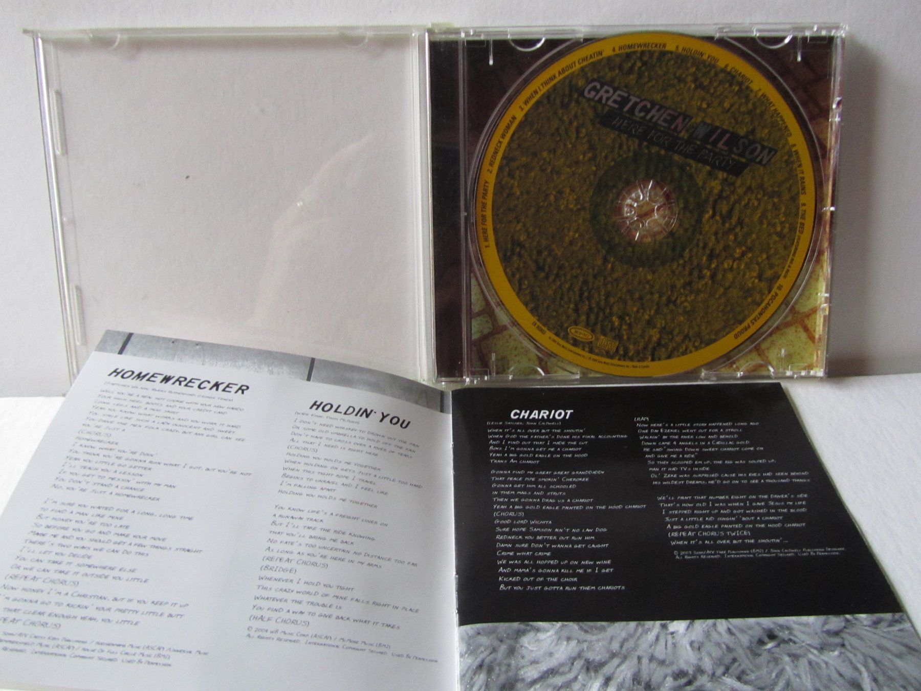 CD: Gretchen Wilson, CD, here for the party – Usato da Weiningen ZH venduto da dietsch57 2
