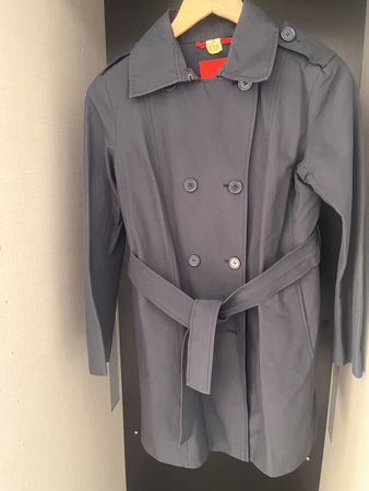 MAX&Co. trench impermeabile blu navy – taglia IT 34