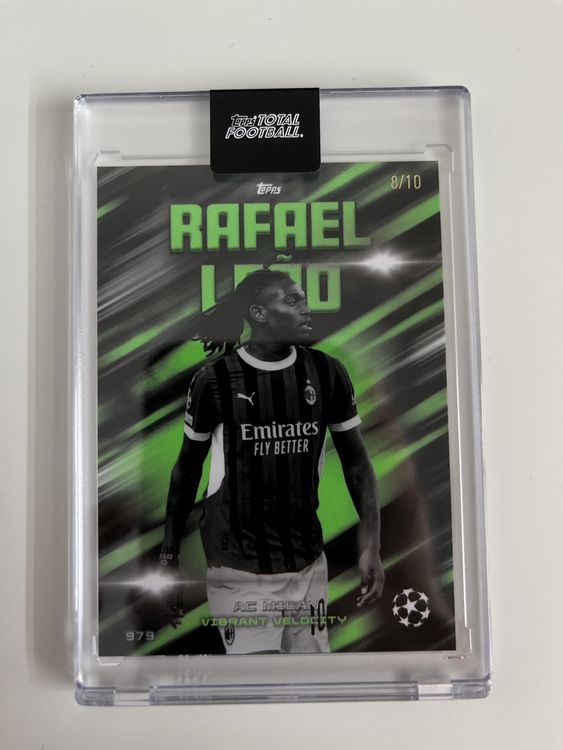 TOPPS MATCH ATTAX 2024-2025 Rafael Leao AC Milan Gold Edge (Neu (gemäss