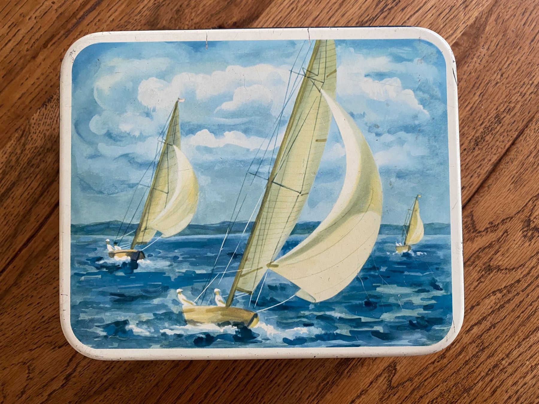 Barattoli: Blechdose Segelschiff - antik – Usato da Gerolfingen venduto da Regenbogen88 2
