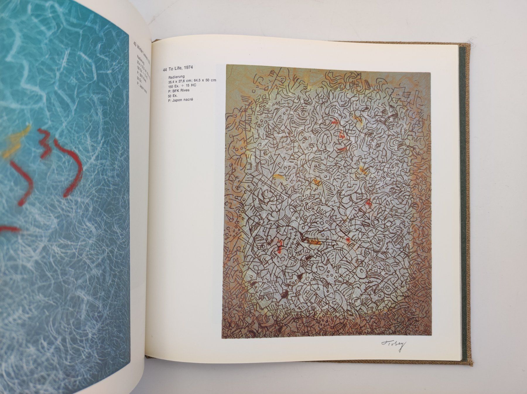 Bücher: MARK TOBEY - WERKVERZEICHNIS – Gebraucht aus Goldach von Gaip