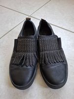 Schwarze Loafers, Grösse 39