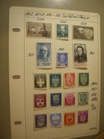 1942 FRANCE,MiNR. 553 - 575 bild 18 stk, POSTFRISCH/falz*