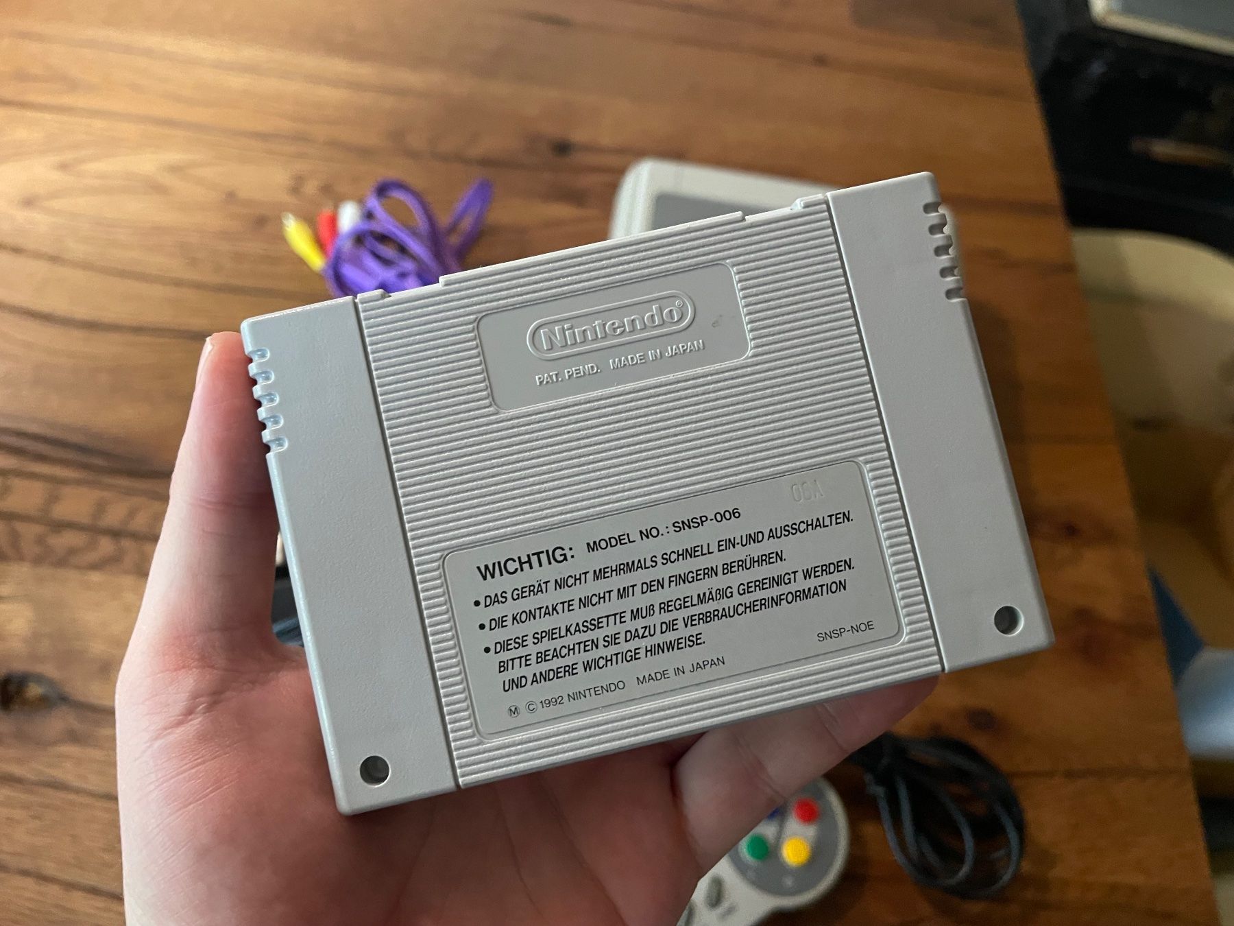 Nintendo Konsolen: Super Nintendo SNES Konsole & Mario World – Gebraucht aus Zuerich von Dorsi 3