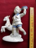 Adorable figurine en porcelaine - Ancienne - Parfait état