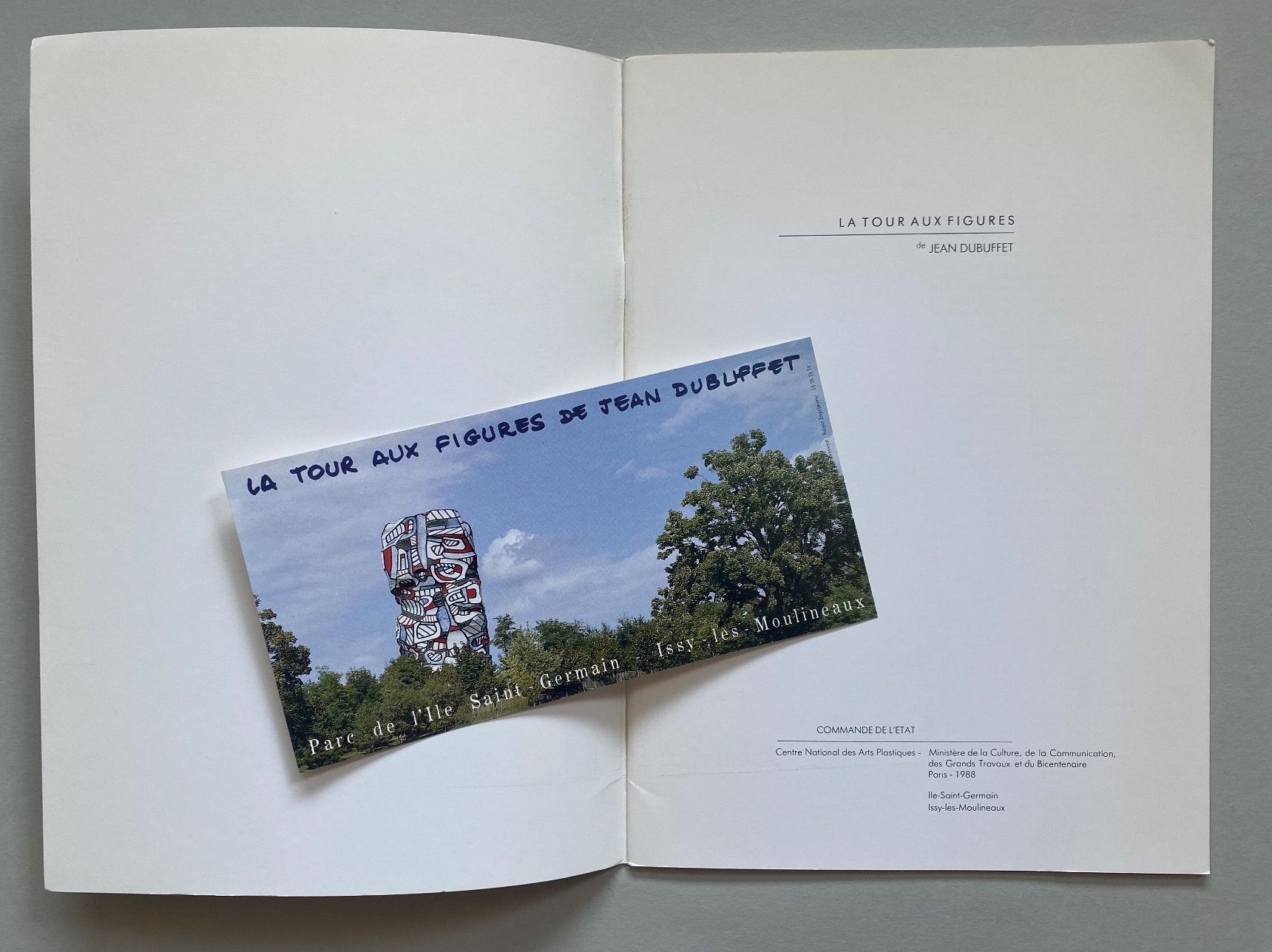 Libri: JEAN DUBUFFET.  LA TOUR AUX FIGURES – Usato da Zürich venduto da lesgarcons 1