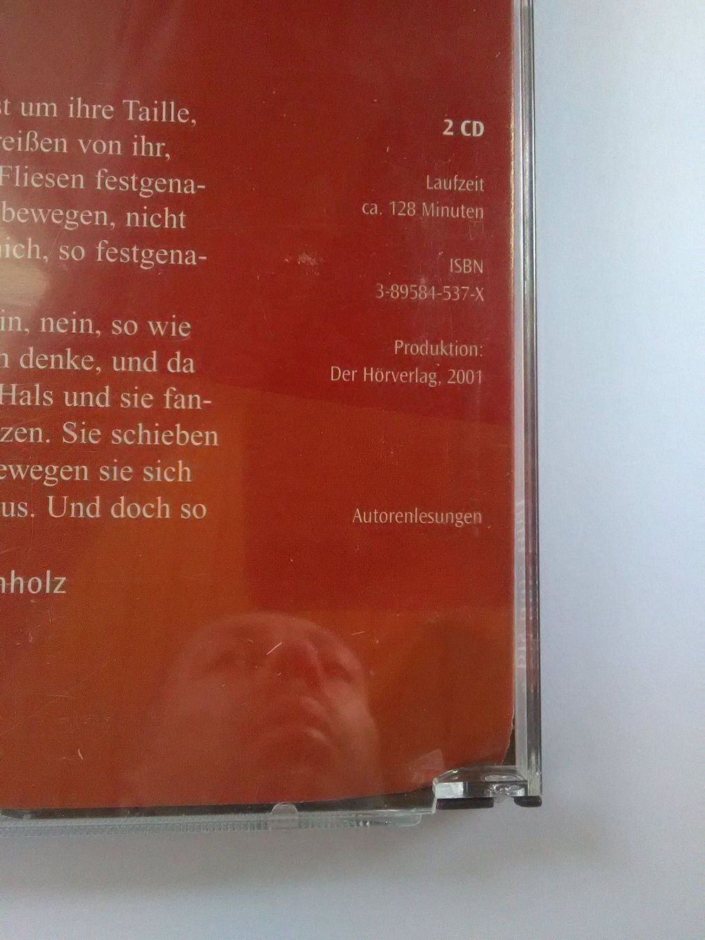 Audiolibri: Liebe bis aufs Blut   (Simone Buchholz) – Usato da St.Galllen venduto da elkaphone 3