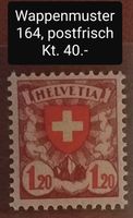 MA183) 164, Wappenmuster sauber postfrisch Kt. 40.-