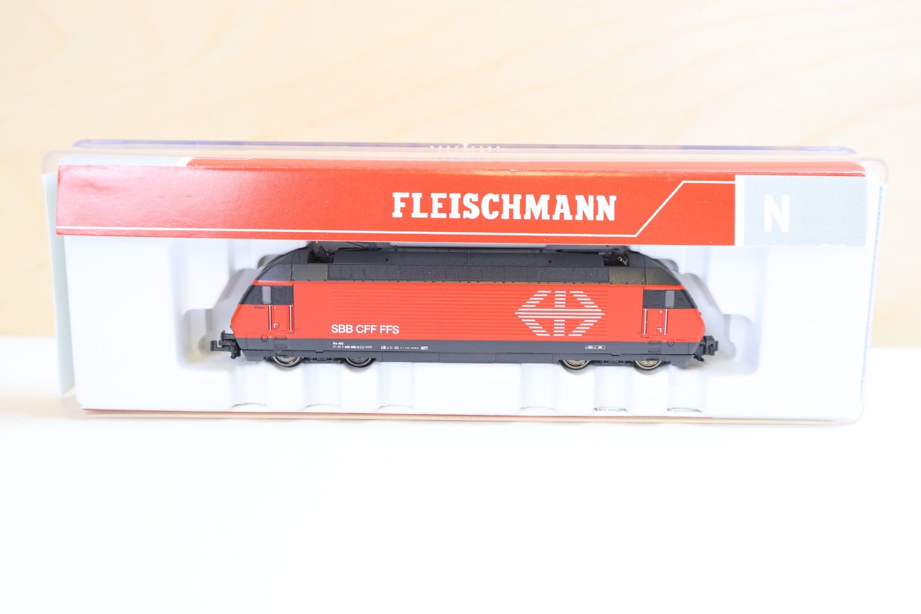 Fleischmann Modellini di ferrovie: Fleischmann Digital - SBB Re 460 E-Lok - Gütsch - 731402 N – Usato da Winterthur venduto da Monstera 2