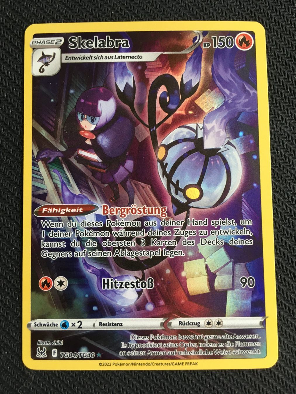 Pokémon Sammelbilder & Trading cards: Verlorener Ursprung - Skelabra (LOR TG04) - DE – Neu (gemäss Beschreibung) aus St.Gallen von Punktchen01