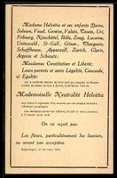 Schweiz, Liste der Kantone, Leurs parent