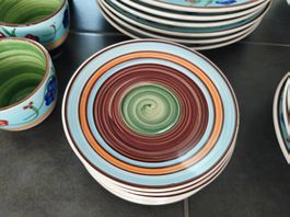 CreaTable Geschirrset  30-teilig  Globus