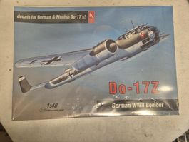 Modellbau Decals Do-17Z German WWII Bomber 1:48