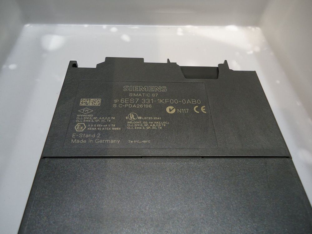 Siemens 6ES7 331-1KF02-0AB0, For Industrial at ₹ 10500/piece in Ghaziabad | ID: 23473809948