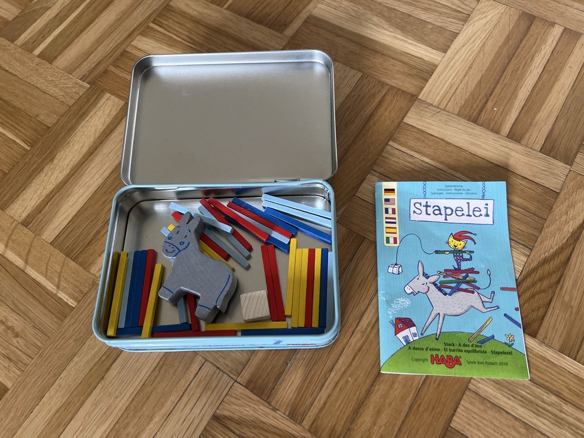 Haba Giochi: Stapelspiel - Stapel-Eseli – Usato da Zuchwil venduto da Commander0 1