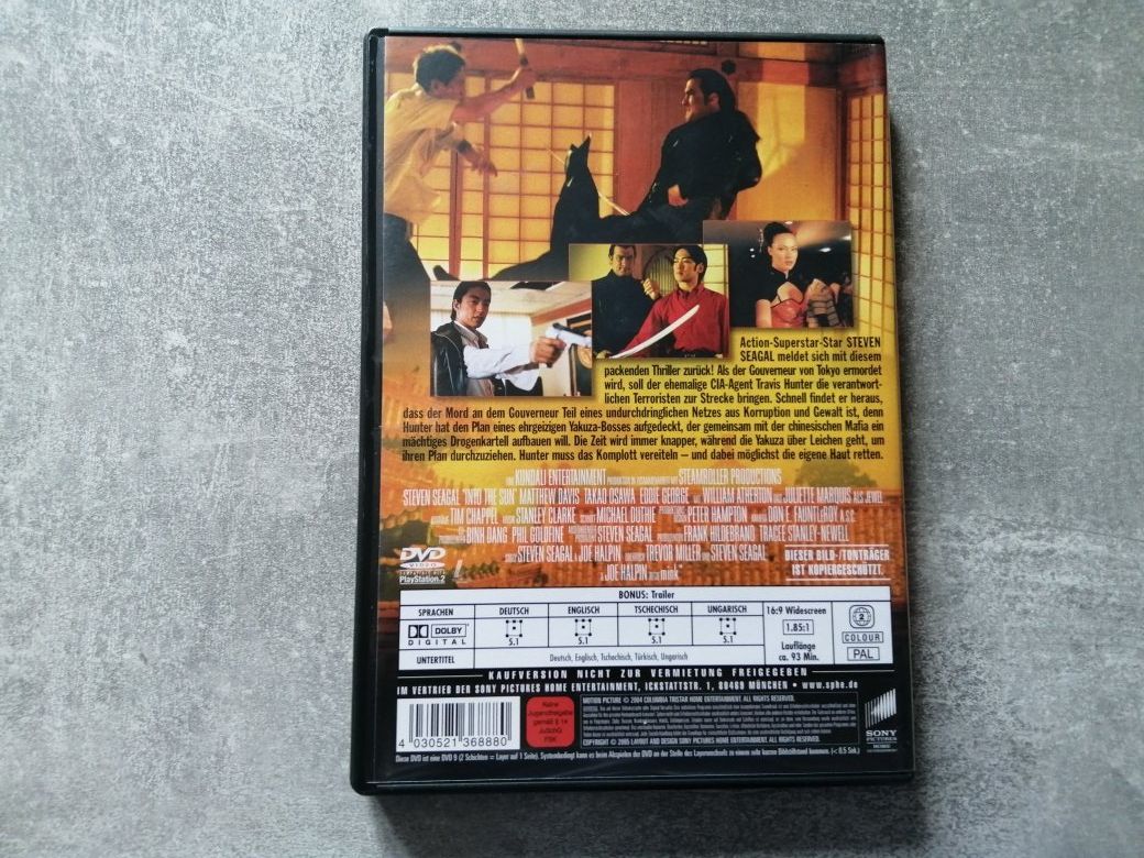 Alle DVDs: DVD: Into The Sun - Im Netz der Yakuza – Neu (gemäss Beschreibung) aus Altstätten SG von tollesauswolle 1