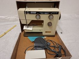 Nähmaschine SATRAP universal-807 mit Koffer und Zubehör