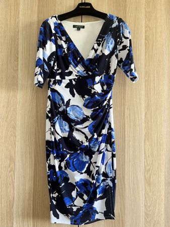Robe d'été Ralph Lauren à fleurs bleues, taille M/38