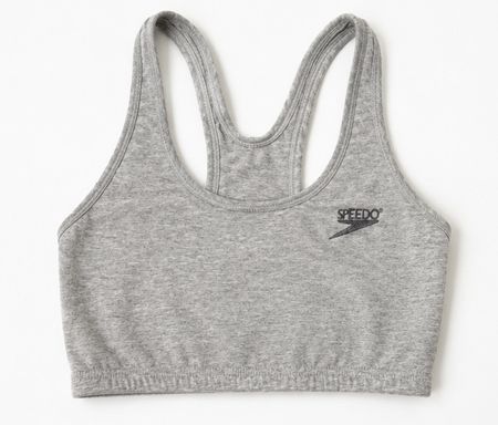 Speedo Sport Bra grey racerback design good condition