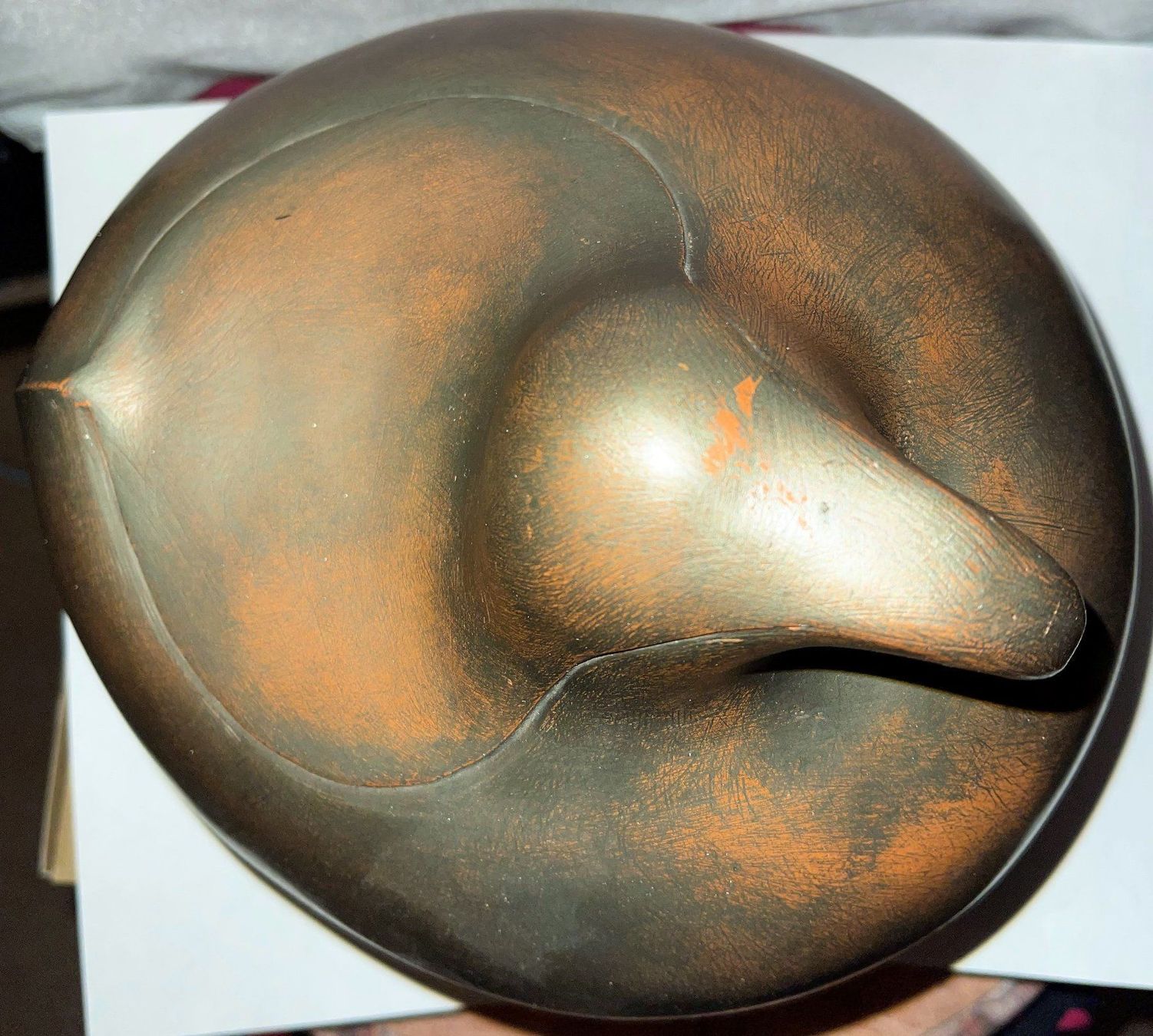 Skulpturen & Statuen: Vogel Skulptur aus Keramik – Neu (gemäss Beschreibung) aus Lutzenberg von Truhe 1